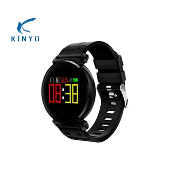 

2018 multifunctional smart bracelet blood pressure heart rate blood oxygen monitor glorious watch sleep monitor swimming band