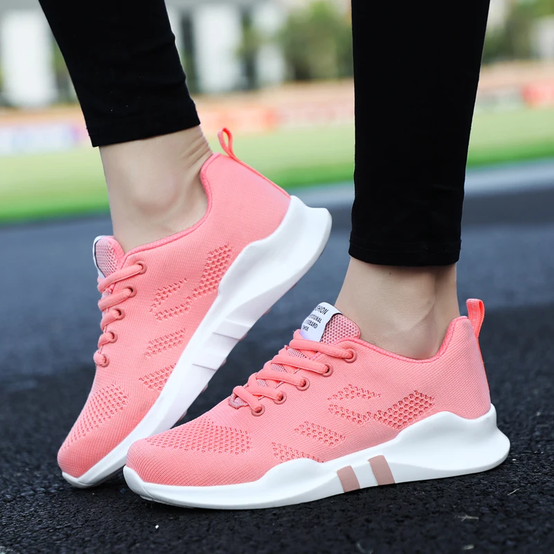 Ультра-светильник, обувь для бега для женщин, сетчатые кроссовки, спортивная обувь для женщин, дышащие кроссовки для бега, фитнеса, универсальная повседневная обувь