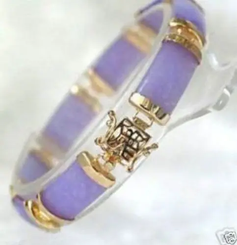 

Wholesale price 16new ^^^^purple jade Jewellery bracelet bangle 7.5inch