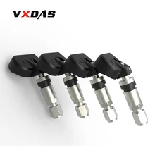 

TPMS Tire Pressure Monitor BLE TPMS Bluetooth 4.0 Tire Pressure Sensor With 4 Internal Sensor APP Display Android iOS