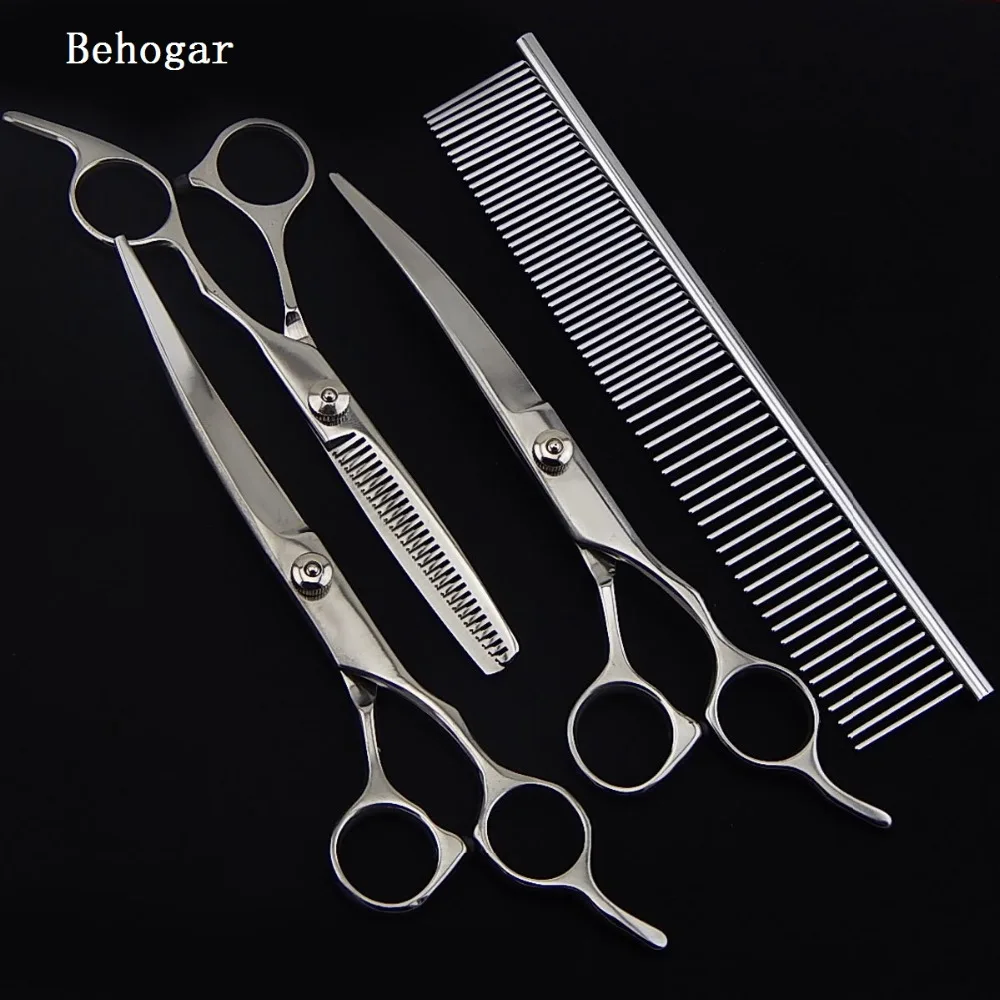 Behogar набор ножниц для стрижки волос 5 шт.|tesoura pet|dog hair cutting toolspet tesoura |