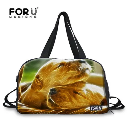 FORUDESIGNS/мужские сумки для фитнеса с 3D принтом тигра, спортивные сумки для путешествий, брендовые дизайнерские сумки для спортзала, походные сумки для мальчиков - Цвет: 2f0101T