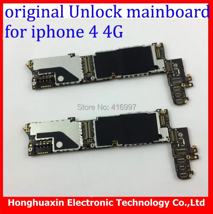 imágenes para 100% de trabajo mainboard original para iphone 4 4g 16 GB Placa Base 100% placa del sistema IOS de buena calidad Fábrica desbloquear placa lógica imágenes para 100% de trabajo mainboard original para iphone 4 4g 16 GB Placa Base 100% placa del sistema IOS de buena calidad Fábrica desbloquear placa lógica