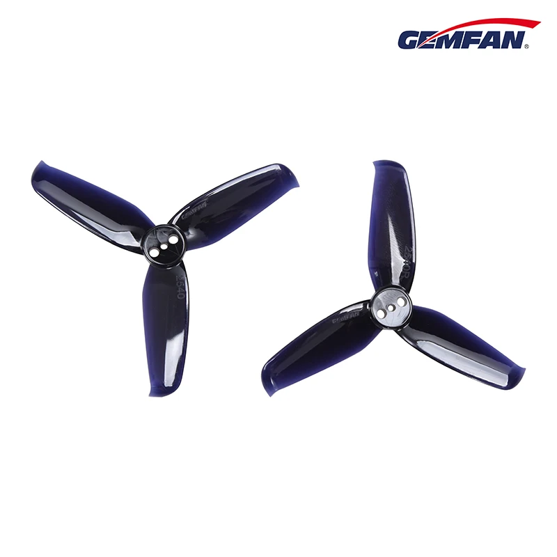 16 pcs / 8 pair Gemfan Flash 2540 2.5x4 2.5 Inch 3-Blade Propeller with 1.5mm Mounting Hole For 1105 1106 Motor