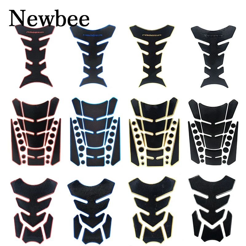 

Newbee Motorcycle Decal Universal Gas Oil Fuel Tank Pad Protector Cap Sticker Fishbone Accessories for Yamaha Suzuki KTM BMW