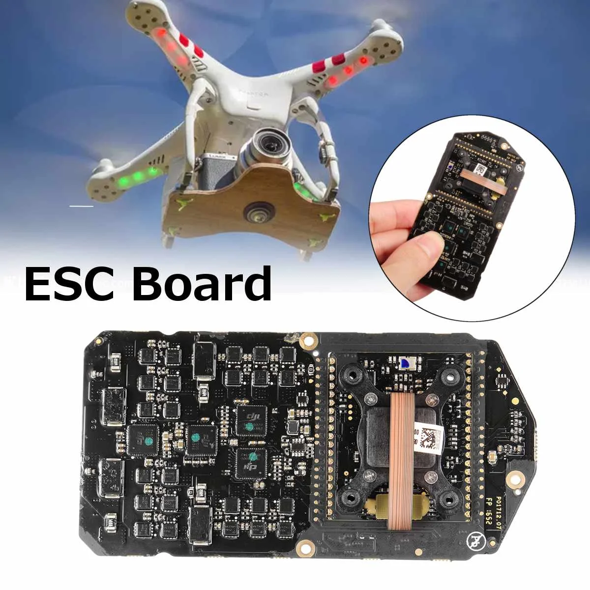 

FPV Quadcopter Combo Spare Part Flight Controller ESC Board Circuit Board Module Combo for DJI Mavic Pro