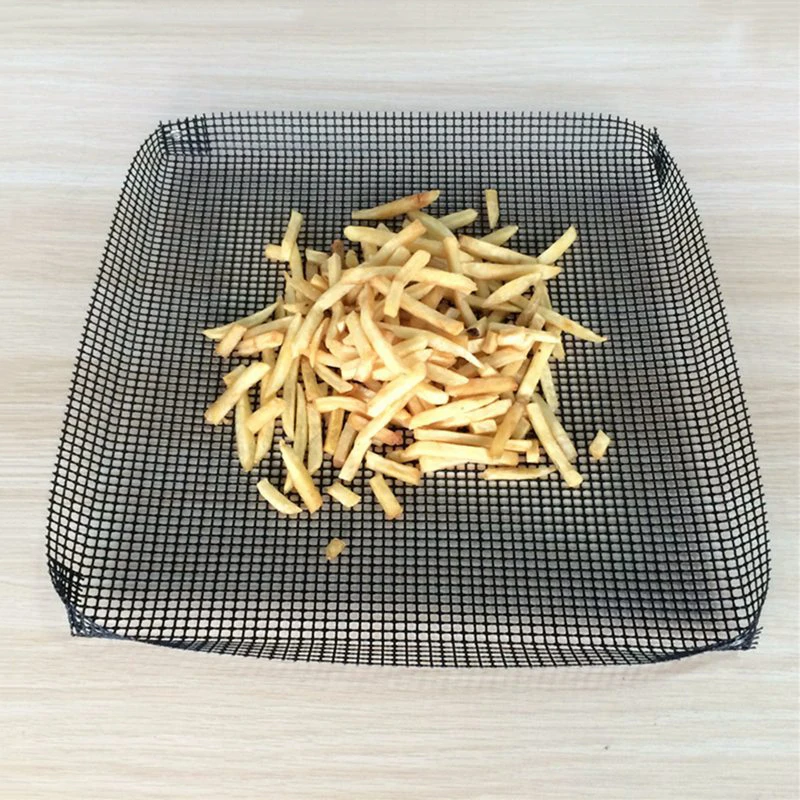 

1 Pc Oven Mesh French Fries Chips Breads Baking Tray Cooking Basket Grilling