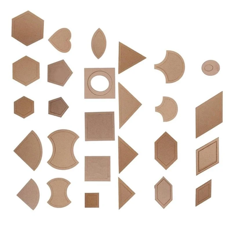 

54pcs/set DIY Mixed Quilting Templates Clear Acrylic Pattern Stencil Template for Craft Sewing Tool MJJ88