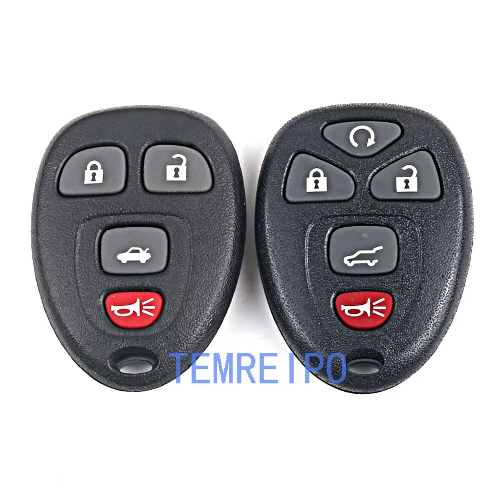 10pcs/lot 4 5 Buttons Car Key Fob Case For Buick Lacrosse Lucerne