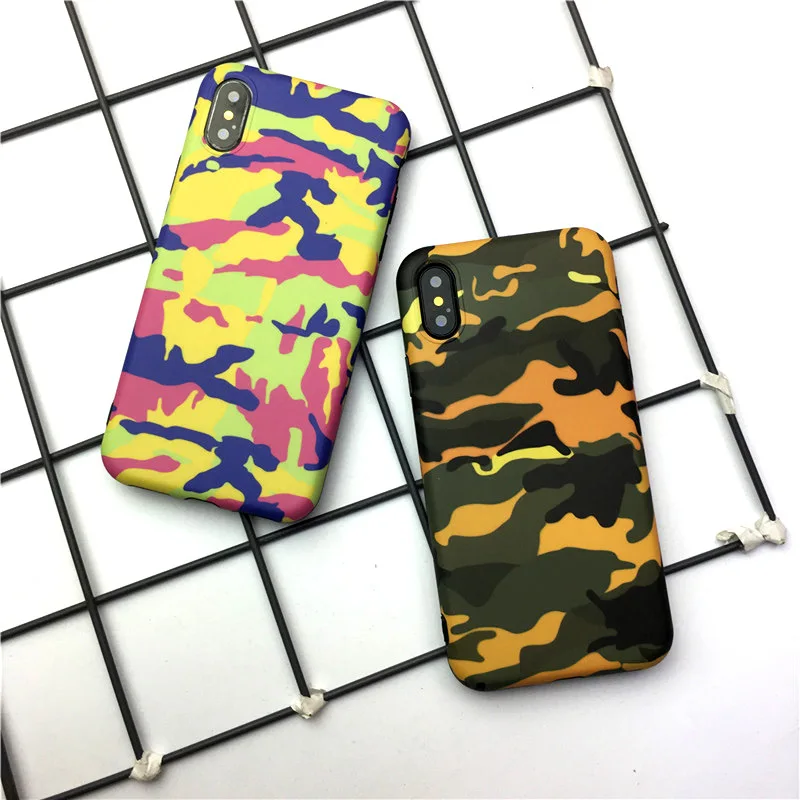 Роскошные матовые Мягкий силикон IMD Крышка для чехла Apple iPhone 7 8 Plus X XS Max 10 6 S XR милый