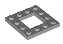 

Elements Brick Parts 64799 Plate Modified 4 x 4 with 2 x 2 Cutout Classic Piece Building Block Toy Accessory Bricklink G571