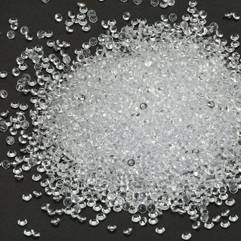 20000 шт. конусные стеклянные бусины с конфетти 4 мм|beads wedding|decoration happy birthdaytable scatter |