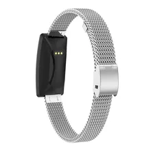 Fitbit Inspire модные роскошные брендовые соединитель из нержавеющей стали сетки Замена часы группа плёнки Fitbit Inspire браслет