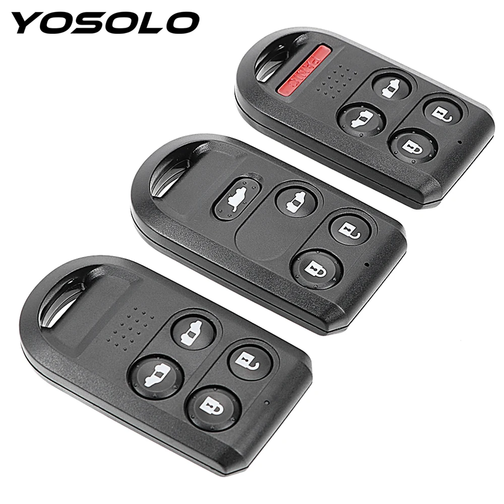 

(3+1)/4/5 Buttons Car Key Shell Remote For HONDA Odyssey 2005-2010 2009 2008 2007 2006 Key Fob Case Replacement Car-styling