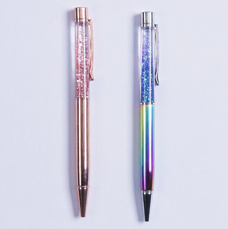

Bling Filled Crystal Rhinestone Colorful Ballpoint Pen Office Kids Writting Gift Party Favors