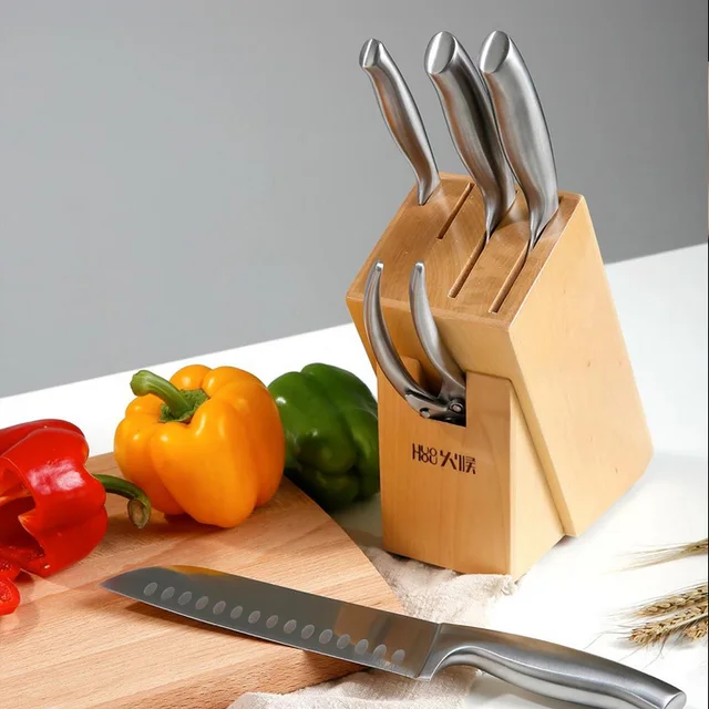 6Pcs Xiaomi Mijia Huohou Kitchen Knife Sharp Steel Knives Scissors 6 in