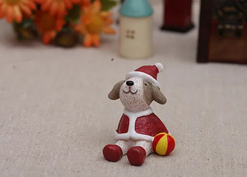 free shipping  Christmas figure craft Santa bear elk 3 