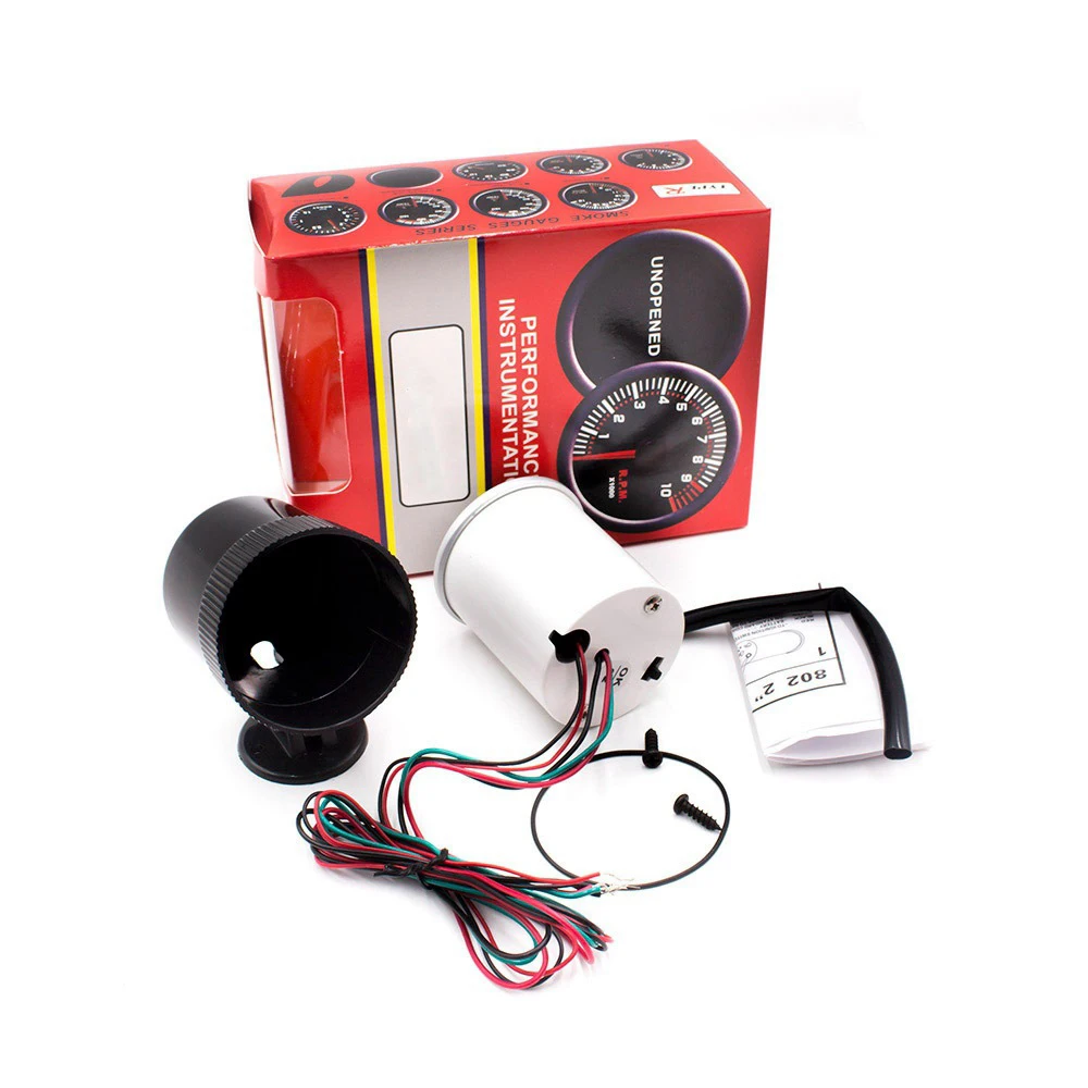 

2 inch 52mm Car boost gauge bar psi Exhaust gas temp water temp oil temp oil press Air fuel gauge voltmeter tachometer
