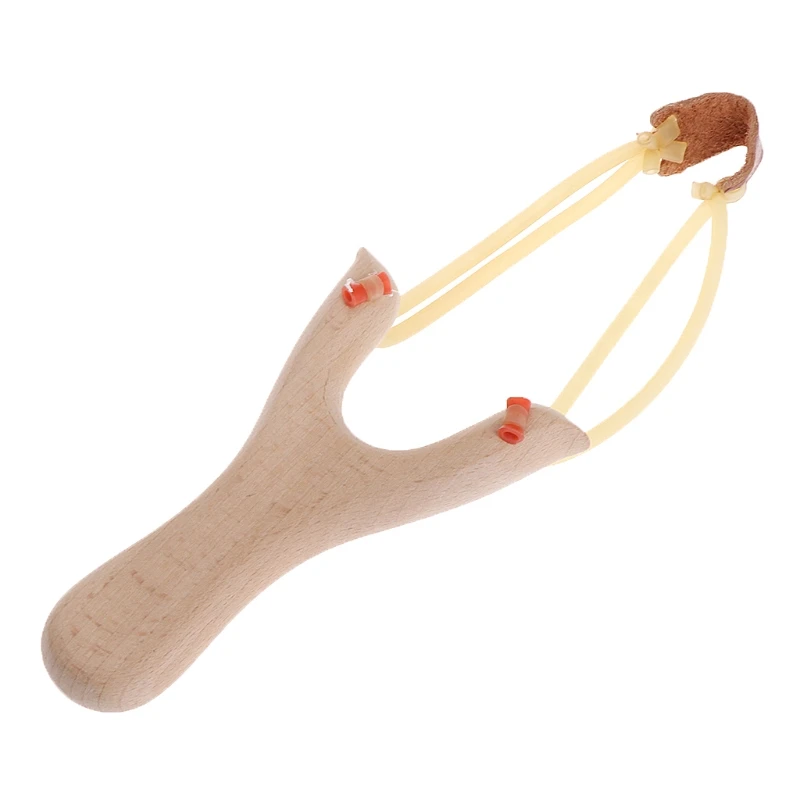 Powerful Log Slingshot Catapult Bow Outdoor Hunting Camping Tool New Funny Outdoor Toys