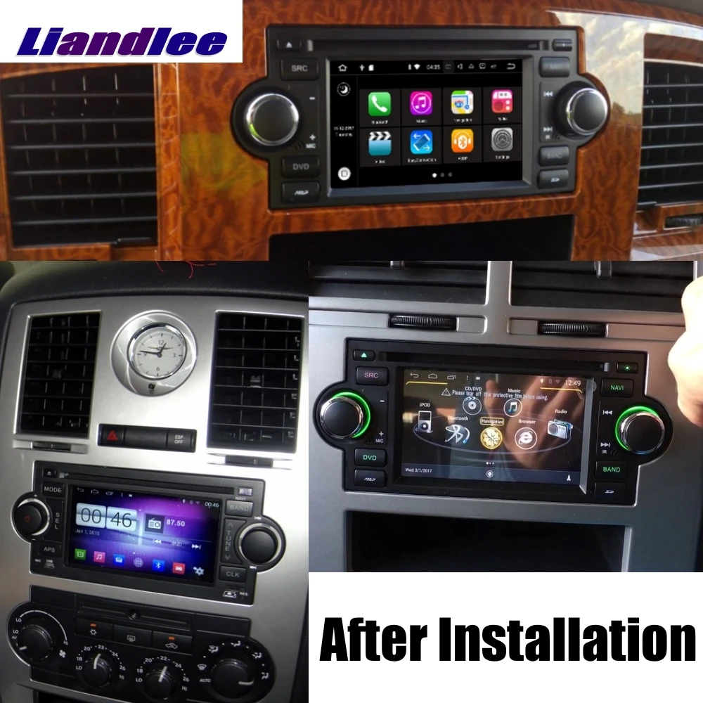 Liandlee для Dodge caliber 2007~ 2009 Android автомобильный Радио CD DVD плеер gps Navi навигационные карты камера OBD ТВ экран BT медиа