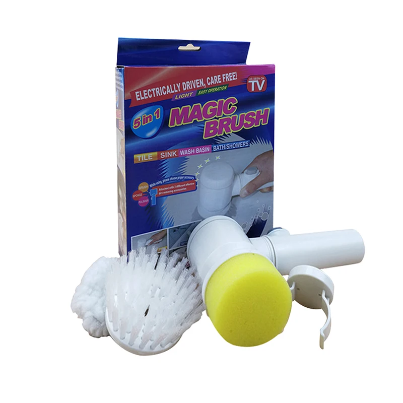electric brush for cleaning bathroom tiles