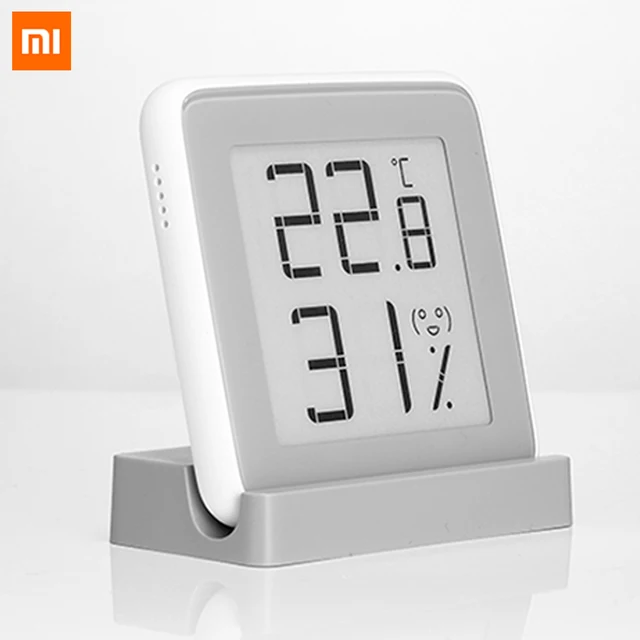 Xiaomi Mijia MiaoMiaoCe E-Link INK Screen Display Digital Moisture Meter High-Precision Thermometer Temperature Humidity Sensor