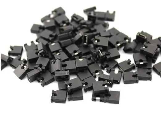 

DuPont 2.0 Jumper 100pcs 1set Short circuit block connection block pin header connection block