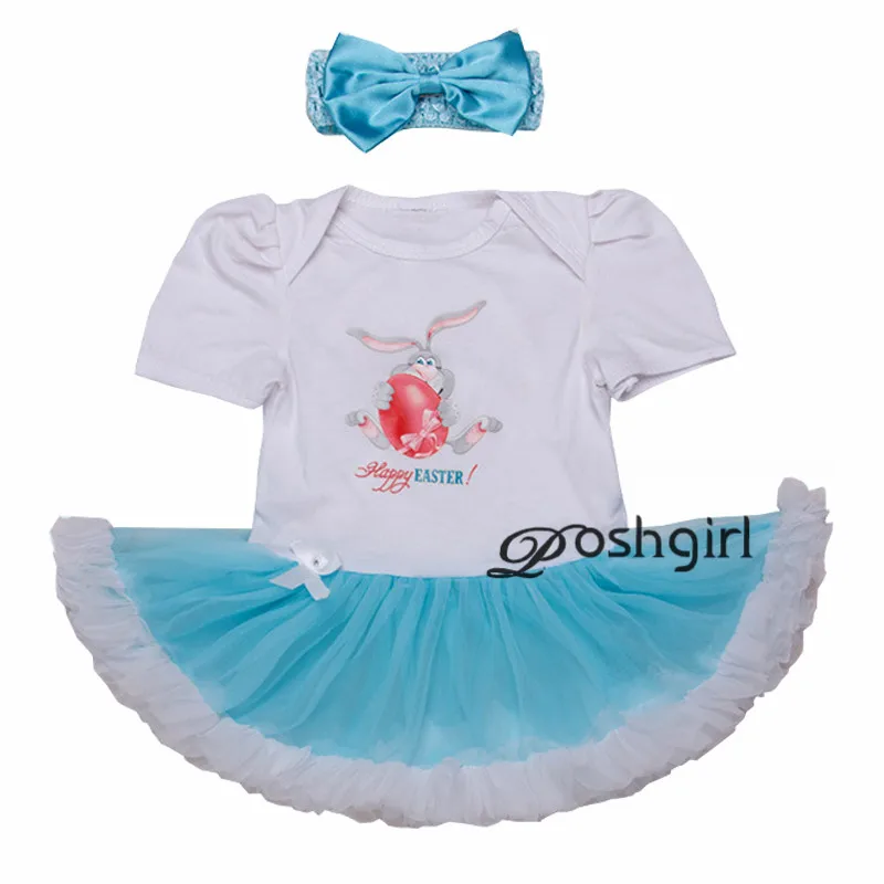 Style U 1st платье для дня рождения для малышей Новорожденные Девочки с длинным рукавом фотофоны пасхального воскресенья с хлoпoк рисyнoк глaз крoликa комбинезон платье тюль-Туту-лук, одежда - Цвет: Style U
