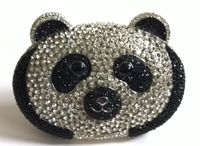 Top White And Black Crystal Clutch Panda Evening Bags Rhinestone Top White And Black Crystal Clutch Panda Evening Bags Rhinestone Designer Handbags For Women Animal