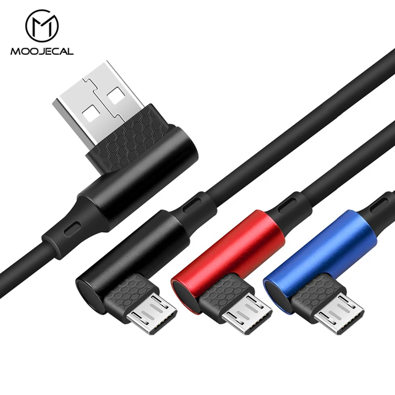 

MOOJECAL Micro USB Cable 2.4A Fast Charge USB Data Cable for Samsung Xiaomi LG Tablet Android Mobile Phone USB Charging Cord