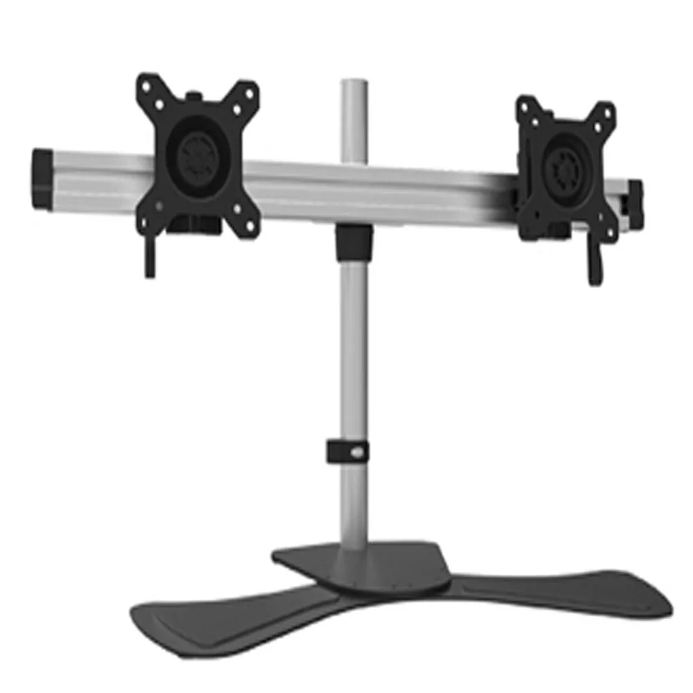 

HONGHUA 15"- 24" Desktop Stand Dual Monitor Holder Full Motion LED LCD Computer Mount Arm Max.Loading 8kgs each head