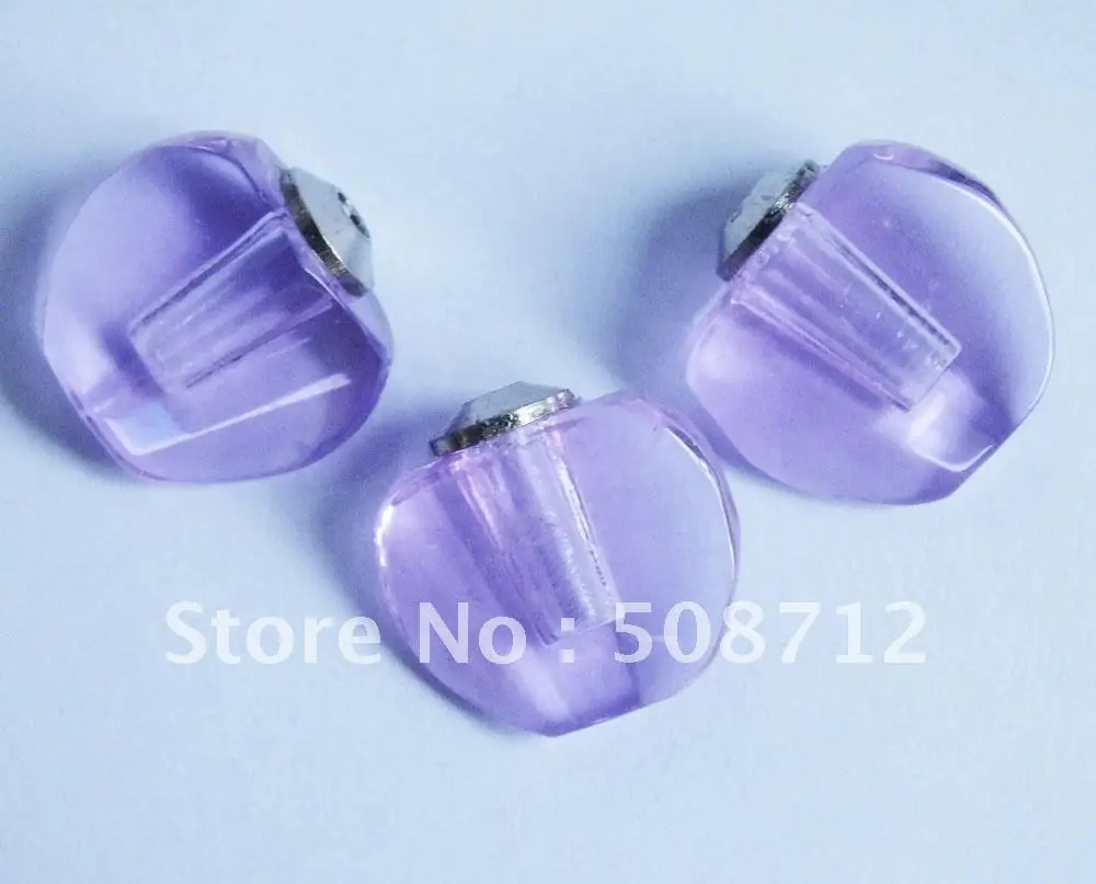 

Free shipping!!!200pcs/lot purple Crystal perfume apple vial, Fragrance vial pendant