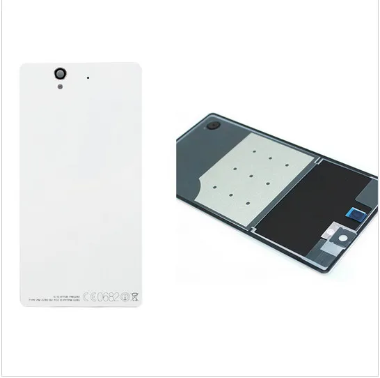 Белый и черный и фиолетовый варианты для sony Xperia Z L36 L36h LT36 C6603 задняя крышка корпус батареи стекло