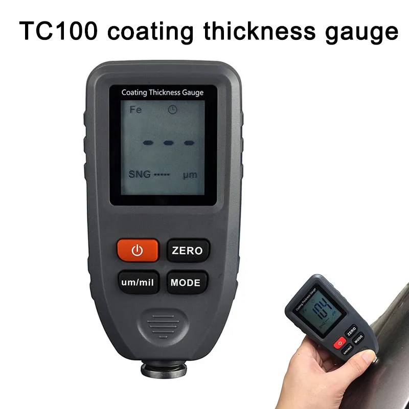 

Handheld Coating Thickness Gauge Paint Film Metal Surface Thickness Tester Measuring Tool TN88