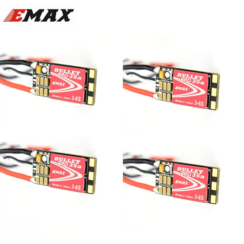 

Emax Bullet 35A Pro 3-6S Blheli_S Dshot600 Brushless ESC for RC Models Multicopter Spare Part Motor Frame DIY Accessories
