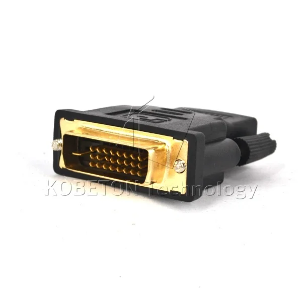 Kebidu 24+ 1P цифровой DVI штекер 19 pin HDMI Тип Женский конвертер адаптер DVI-D двойной связи Позолоченный разъем для Xbox 360