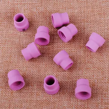 

LETAOSK 53N27 6 Nozzles Ceramic Cups Fit For WP-24 TIG Welding Torch 10PK 9.5mm 3/8"