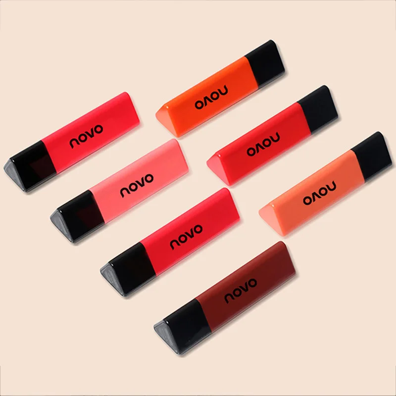 

NOVO Lipstick Lip Makeup Long lasting moisture lipstick Velvet Moisturizing Matte Lipstick Color Moisturizing Lip Balm Cosmetic