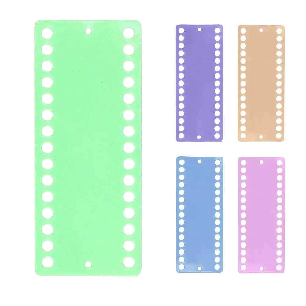 

Plastic Cross Stitch Row Line Tool 30 Positions Thread Board Thread & Yarn Organizer Embroidery Accessory 5 Colors