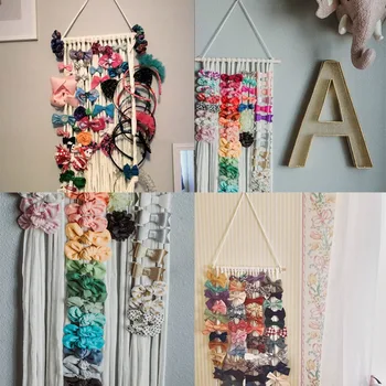 

Baby Girls Hair Clip Hairpin Storage Belt Kids Hairband Hanging Ornaments Belt Barrette Hairband Organizer Belt Kids Hairband