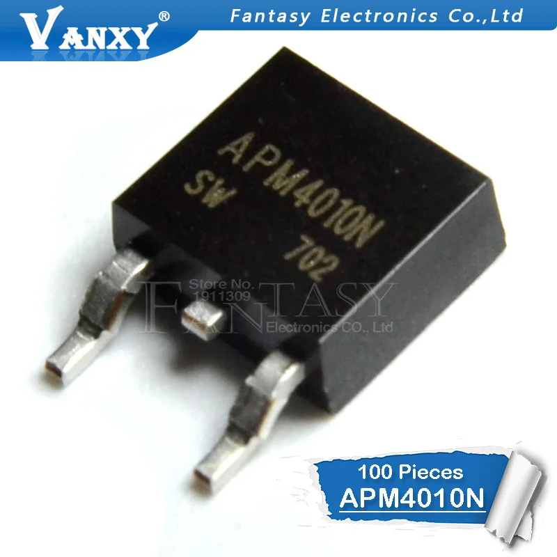 100PCS APM4010N TO-252 APM4010 4010N TO252 SMD