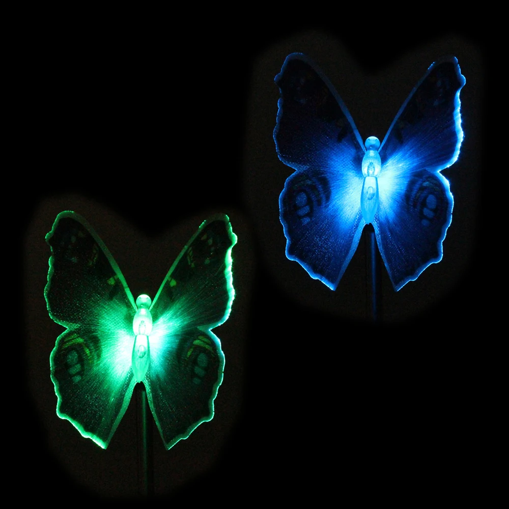 

LED Solar Stake Light Butterfly Dragonfly Hummingbird Solar Garden Stake Light Waterproof Dustproof Lights For Garden Party