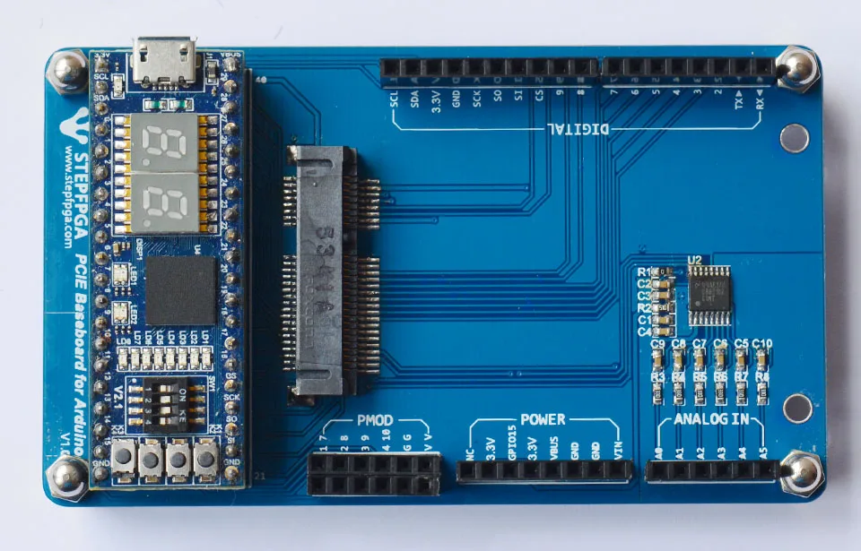 Altera MAX10 10M08S FPGA макетная плата совместима с Arduino Raspberry Pi