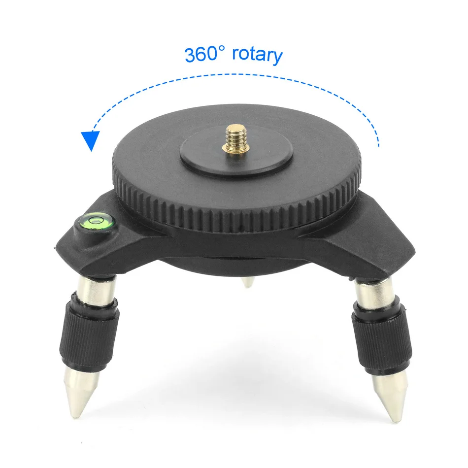Kaitian 360 Вращающаяся база с регулировочным кронштейном для 1/4 или 5/8 дюймового интерфейса 3D 12 линий самонивелирующийся инструмент луч Лазерный уровень