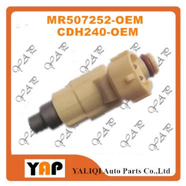 Новый топливный инжектор (4) для FITMITSUBISHI GALANT 2.4L LANCER 2.0L L4 CDH240 MR507252 842-12299 2001-2003 |