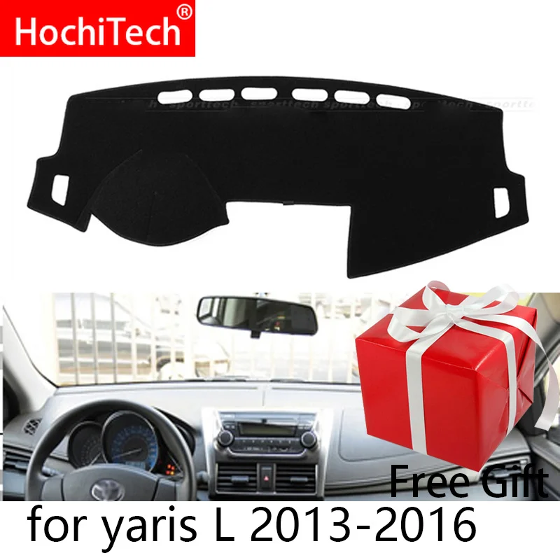 Накладки на приборную панель автомобиля для Toyota Yaris L 2013 2014 2015 2016|Лепнина