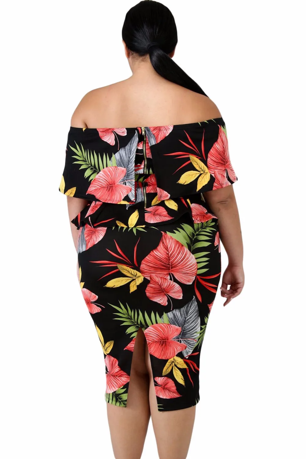 Tropical-Print-Plus-Size-Dress-LC611091-2-2