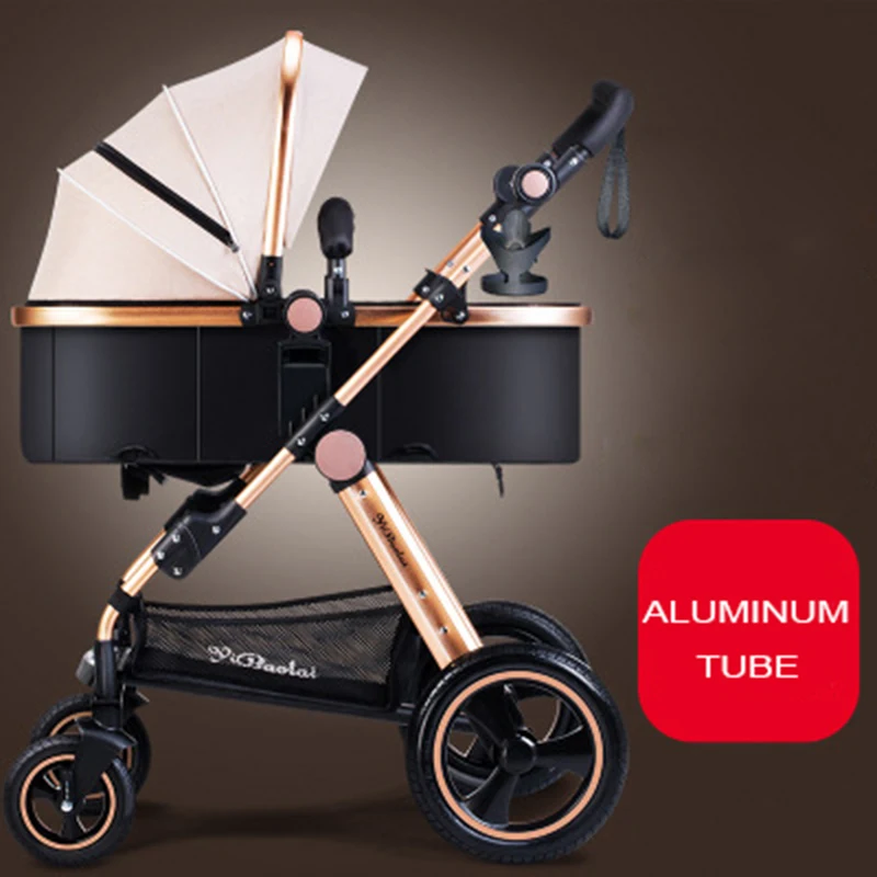 

Baby stroller lie or damping folding light weight Two-way baby summer cart baby trolley High landscape stroller