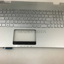 Четыре sourare для ASUS n751 N751JX N751JK N751J G771 GL771 Упор для рук Топ C чехол с подсветкой с нами клавиатура