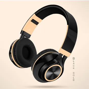 

VOBERRY Foldable Headset Wireless Bluetooth 4.2 Headset Fashionable Appearance, Mobile Application Control with Microphone